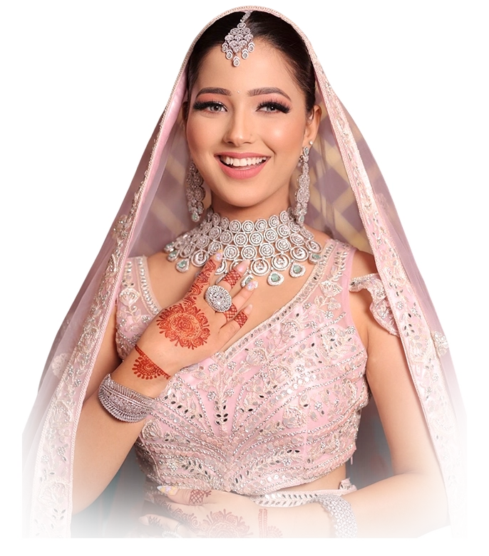 Professional bridal makeup service