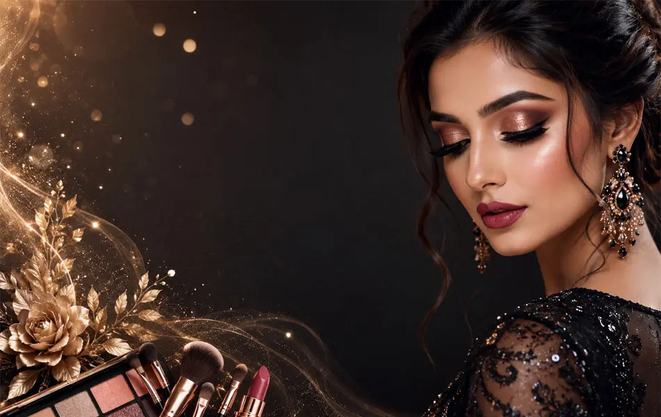 Professional bridal makeup service